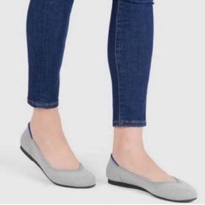 Rothy’s Light Grey Round Toe Flats